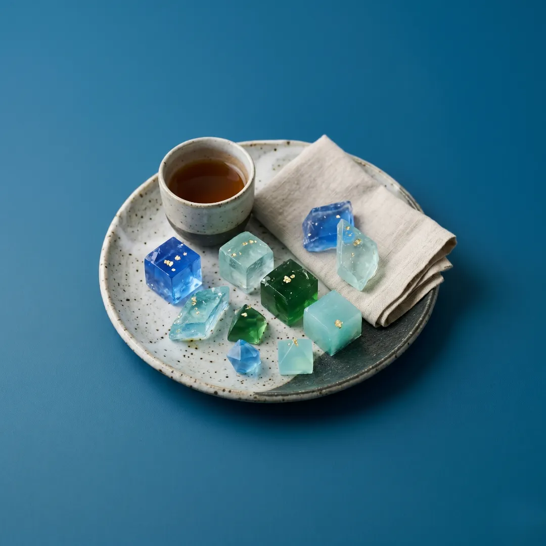 dulce de roca japonés